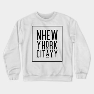 Nhew Yhork Citayy Crewneck Sweatshirt